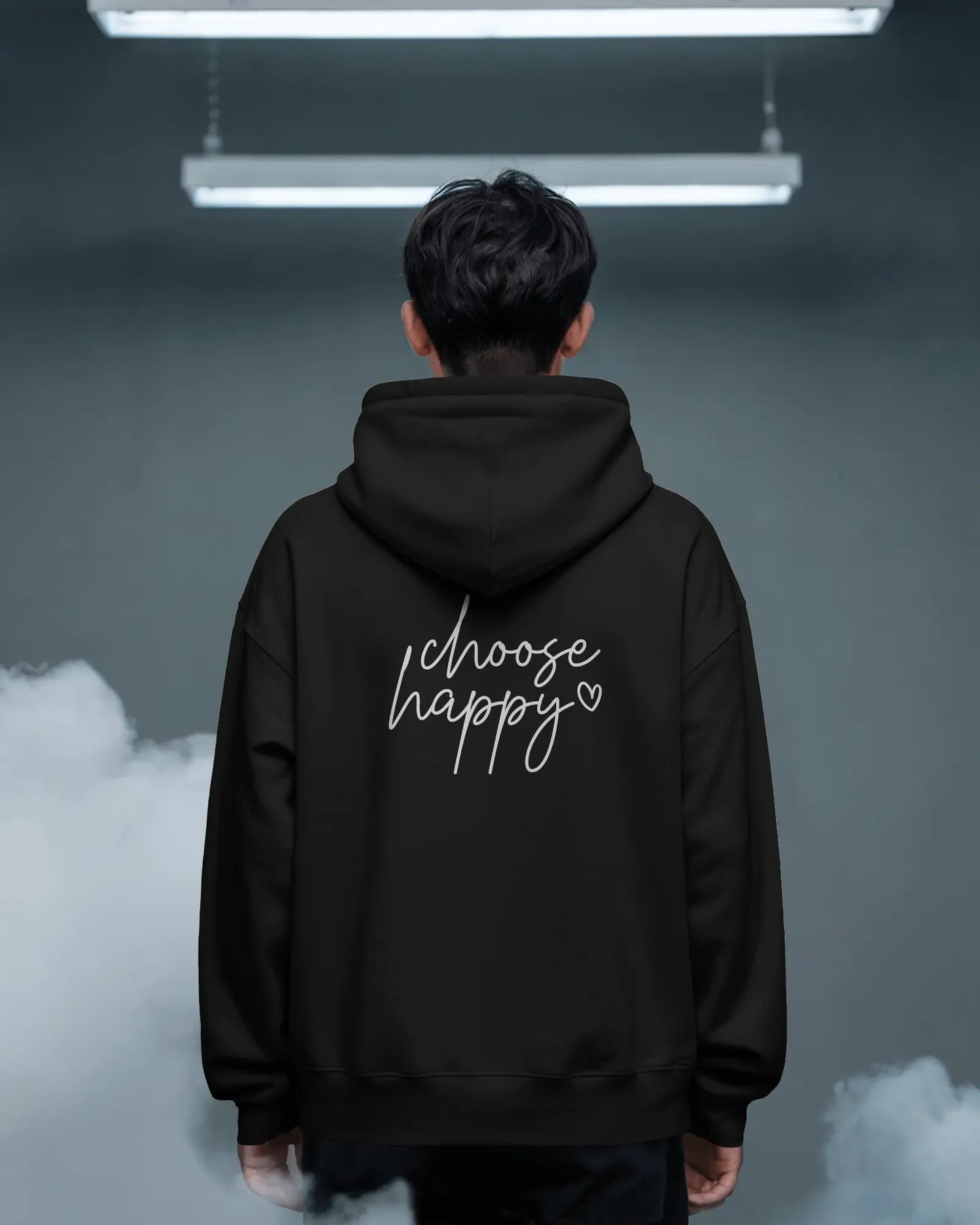 Choose Happy | Unisex Oversized Hoodie