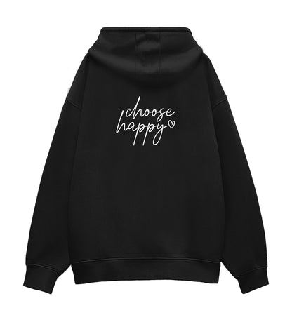 Choose Happy | Unisex Oversized Hoodie
