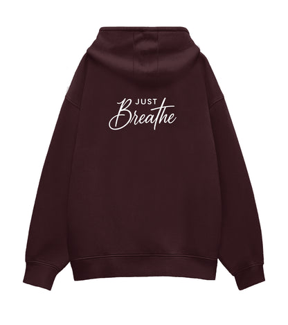 Just Breathe | Unisex Oversized Hoodie