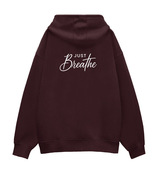 Just Breathe | Unisex Oversized Hoodie