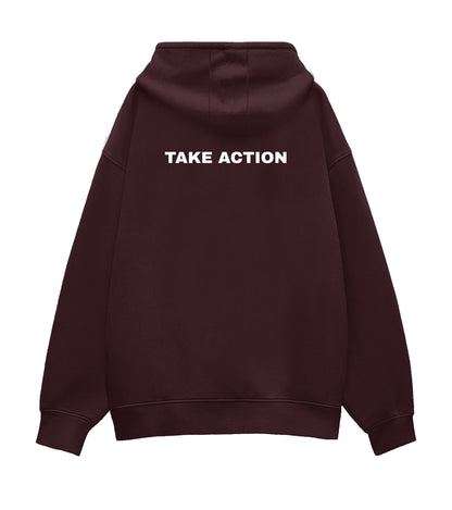 TAKE ACTION | Unisex Oversized Hoodie