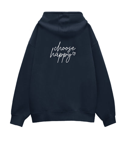 Choose Happy | Unisex Oversized Hoodie