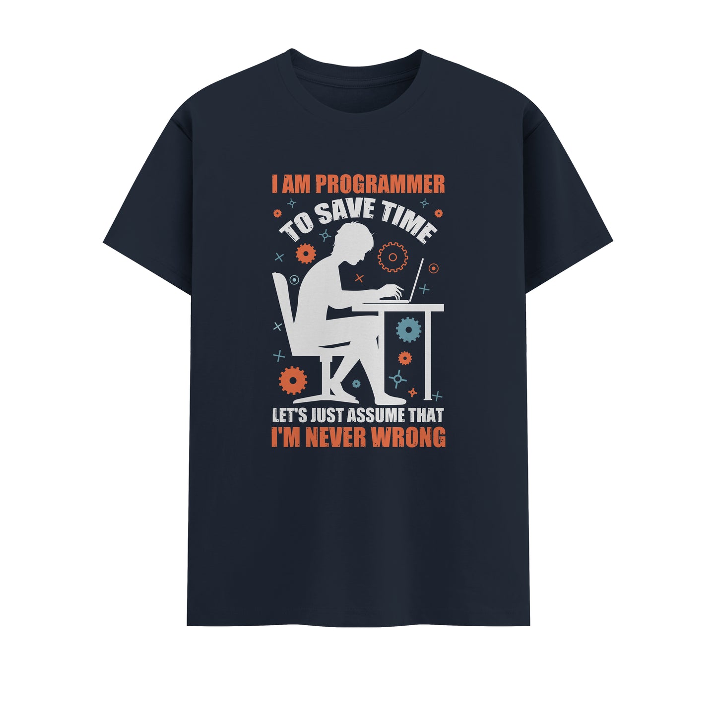 I Am Programmer | Men Round Neck T-Shirt