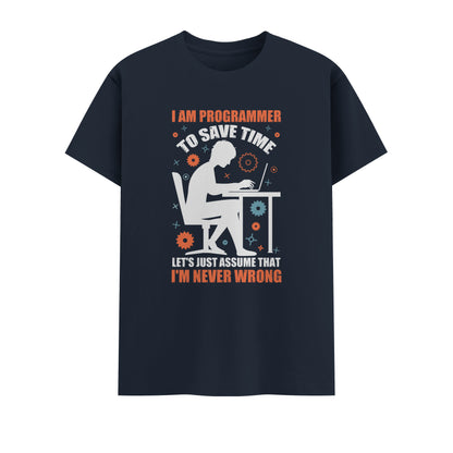 I Am Programmer | Men Round Neck T-Shirt