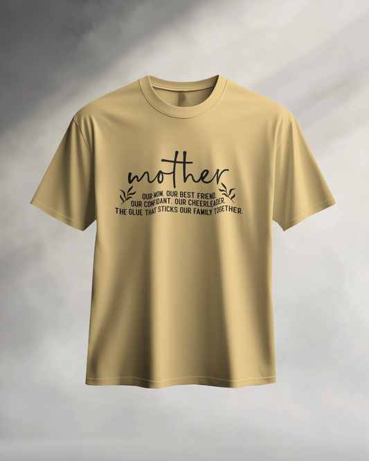Mother Our Best Friend Black | Women's Classic Crew T-Shirt | Moms To Be