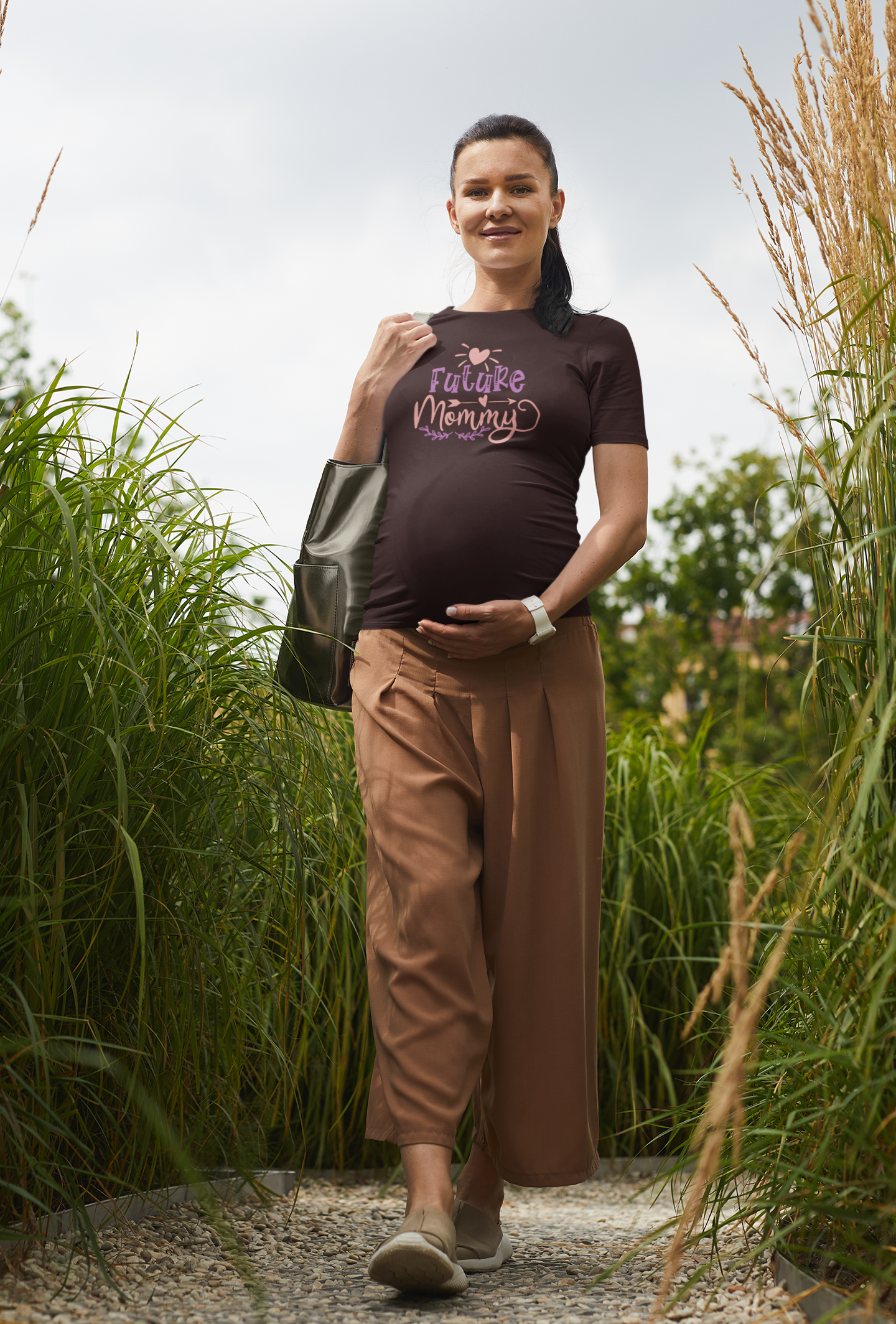 Future Mommy | Women's Classic Crew T-Shirt | Moms To Be