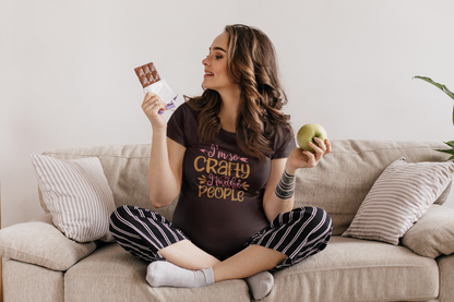 I m So Crafty, I Make People | Women's Classic Crew T-Shirt | Moms To Be