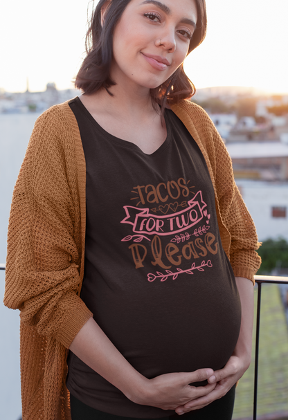 Tacos for two please | Women's Classic Crew T-Shirt | Moms To Be