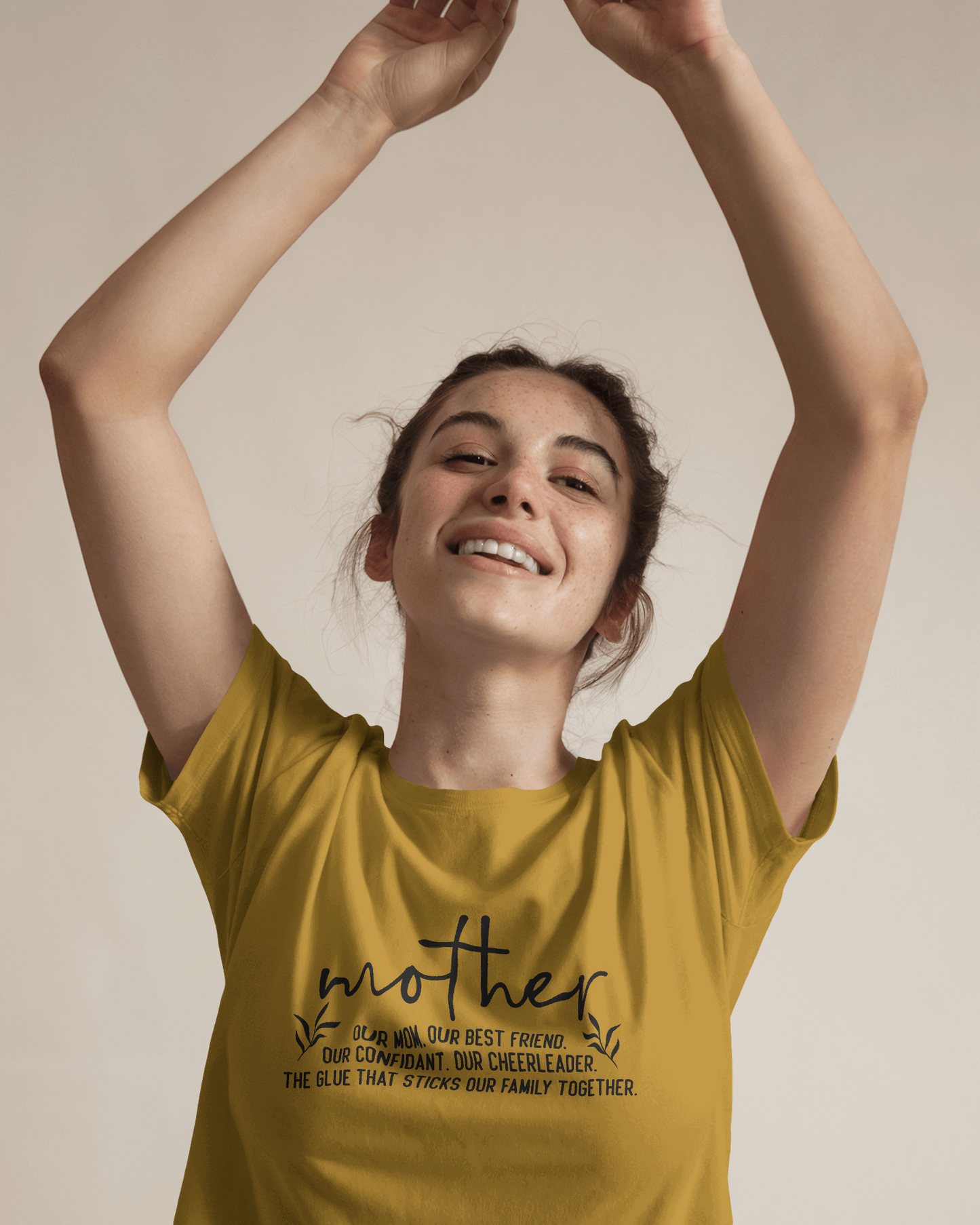 Mother Our Best Friend Black | Women's Classic Crew T-Shirt | Moms To Be
