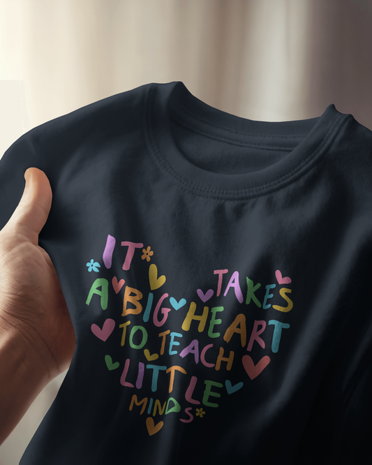 It Takes a Big Heart | Women's Classic Crew T-Shirt | Moms To Be