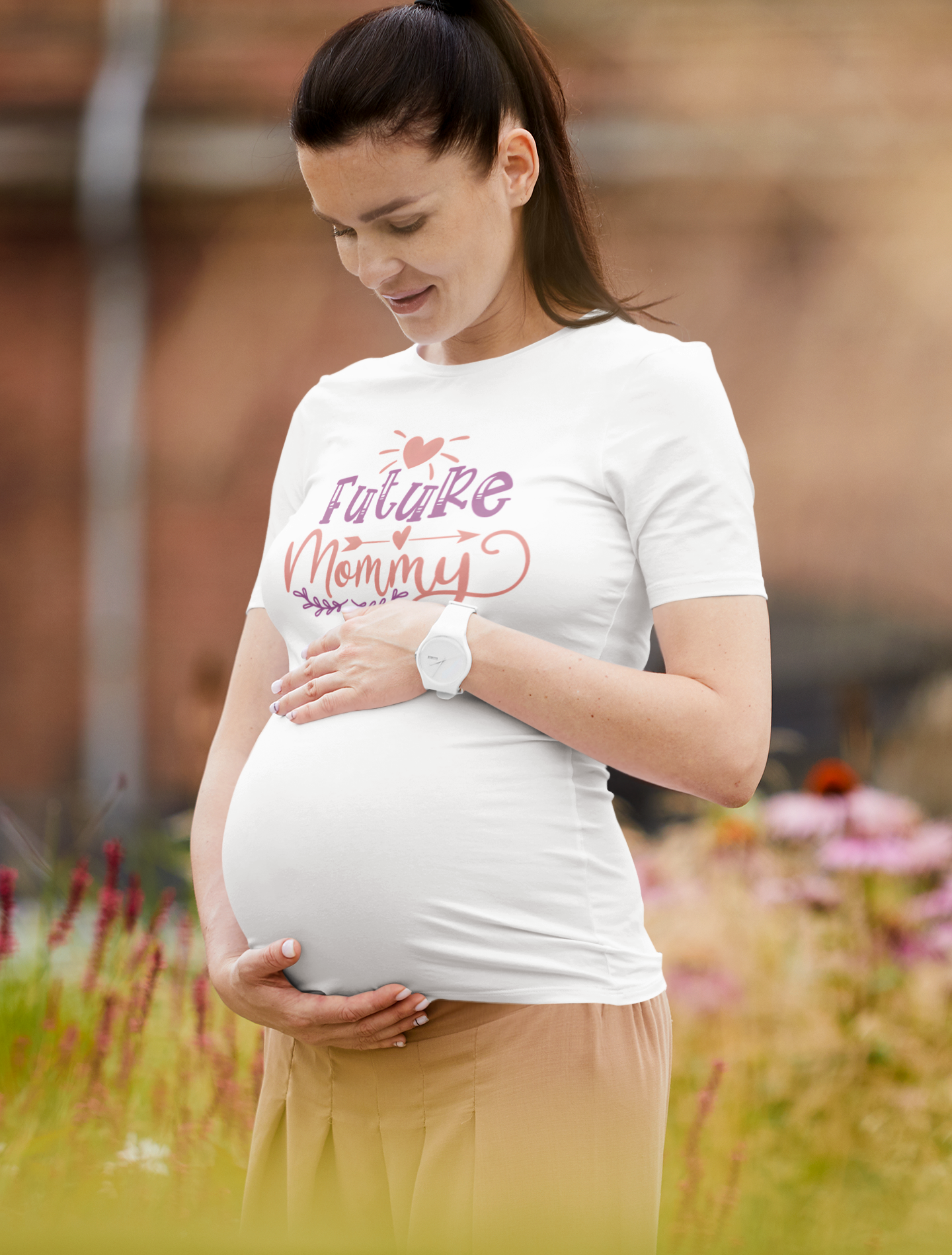 Future Mommy | Women's Classic Crew T-Shirt | Moms To Be