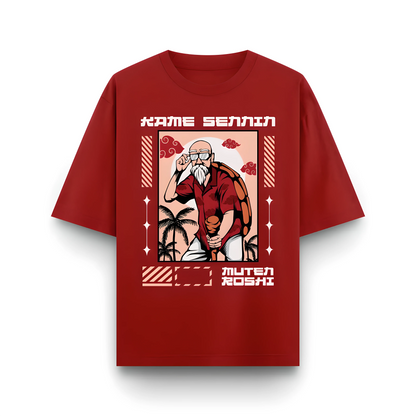 Kame Sennin | Men Oversized T-Shirt