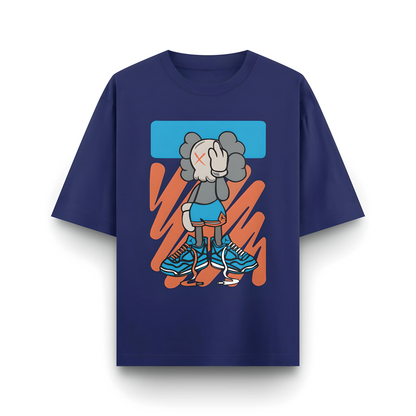 Lazy Big Shoe | Men Oversized T-Shirt