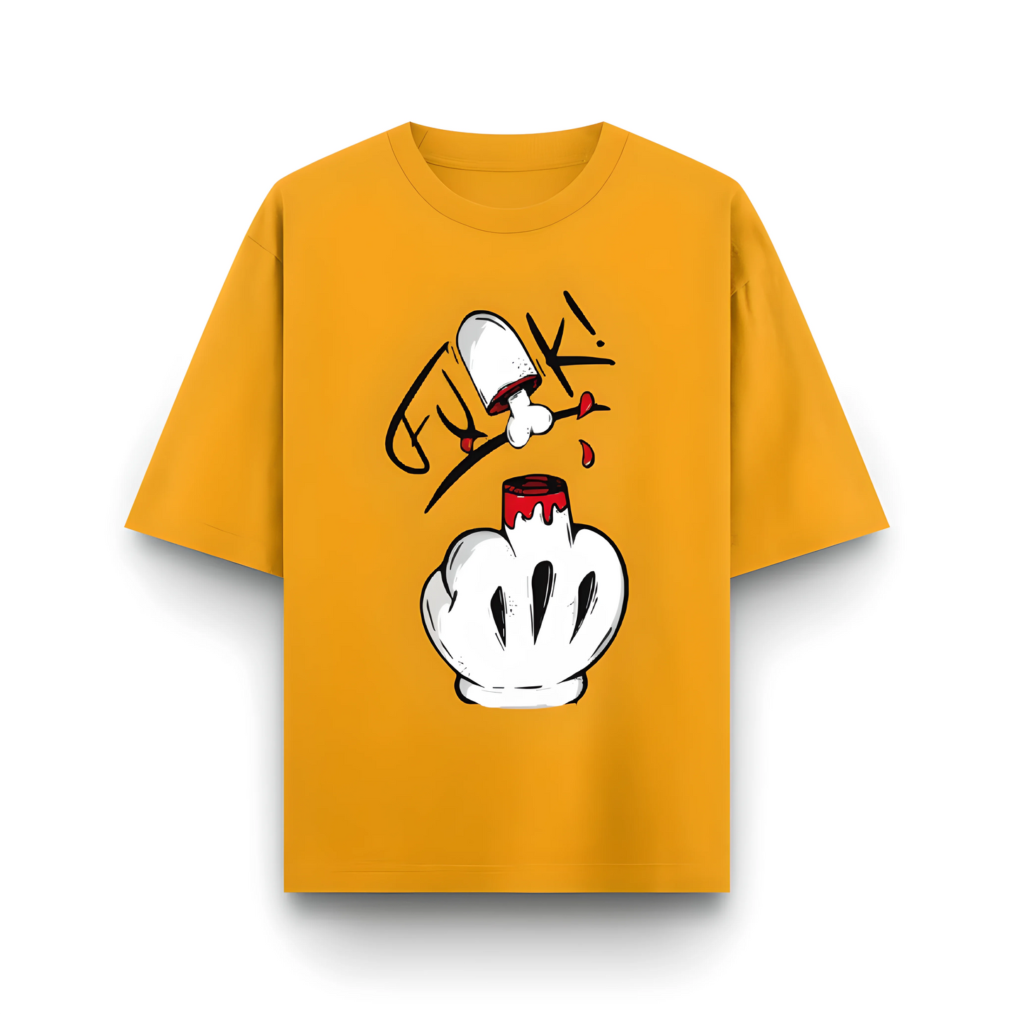 Middle finger | Men Oversized T-Shirt