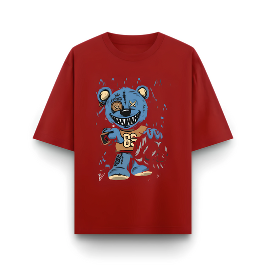 Player Bear | Men Oversized T-Shirt