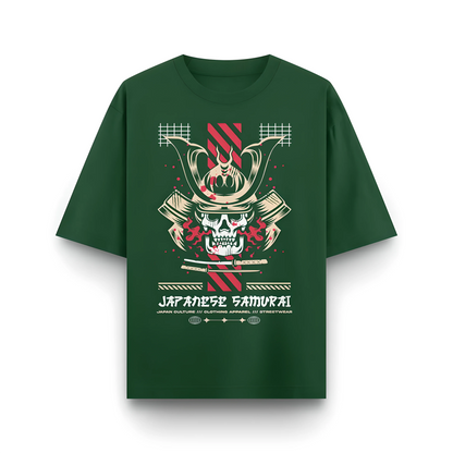 Japanese Streetwear Samurai | Men Oversized T-Shirt
