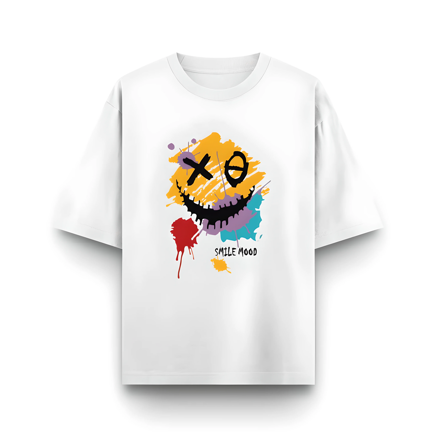 Smile Mood | Men Oversized T-Shirt