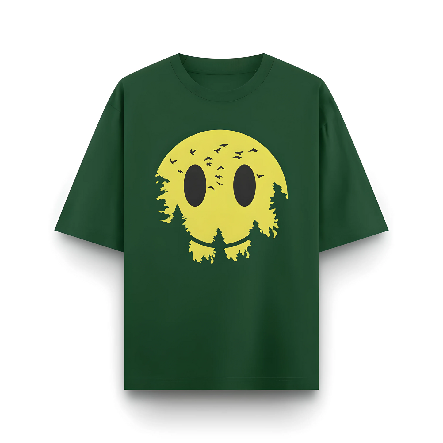 Sun In Jungle Smile | Men Oversized T-Shirt