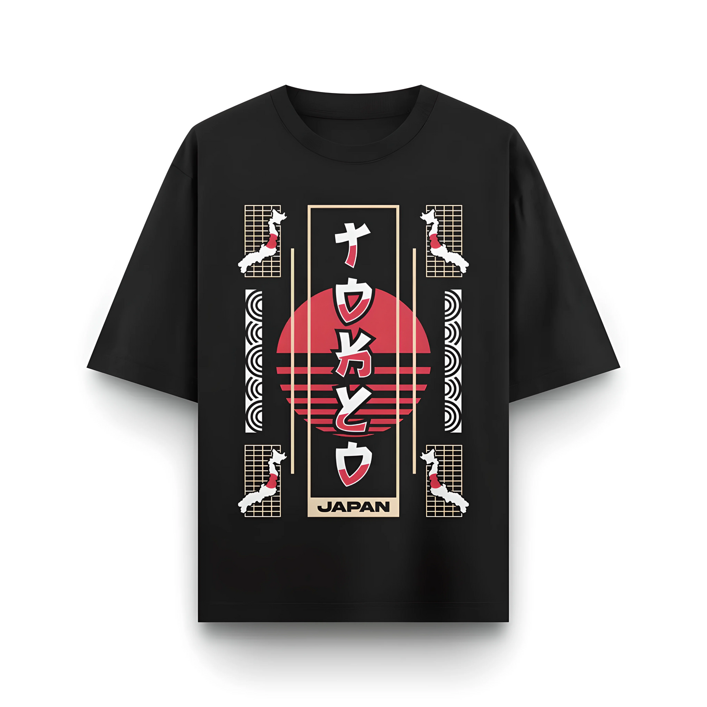 Japanese Streetwear Tokyo Japan | Men Oversized T-Shirt