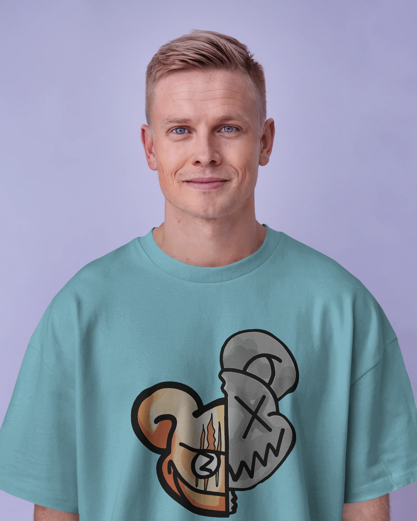 Scar face | Man Oversized T-Shirt