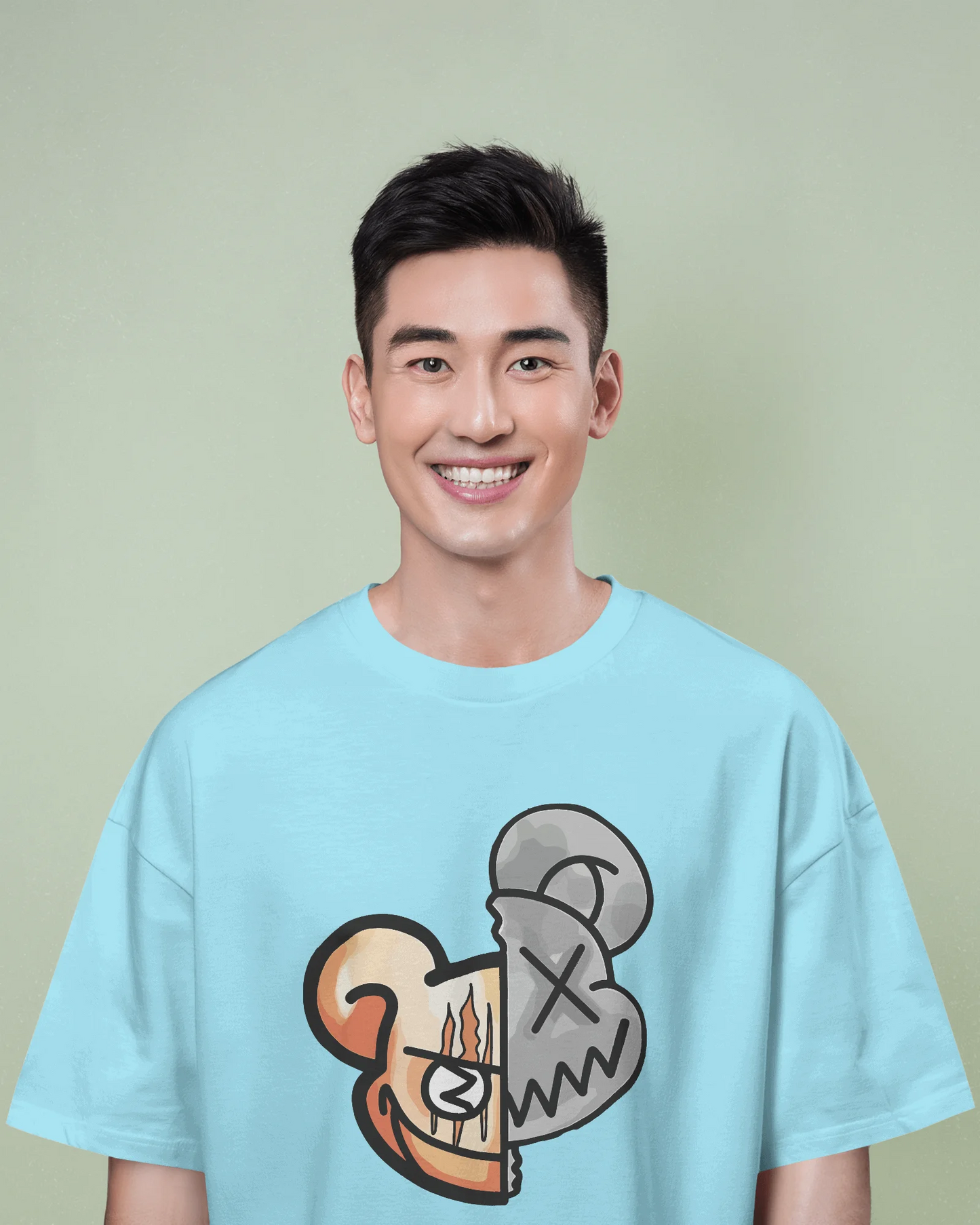 Scar face | Man Oversized T-Shirt