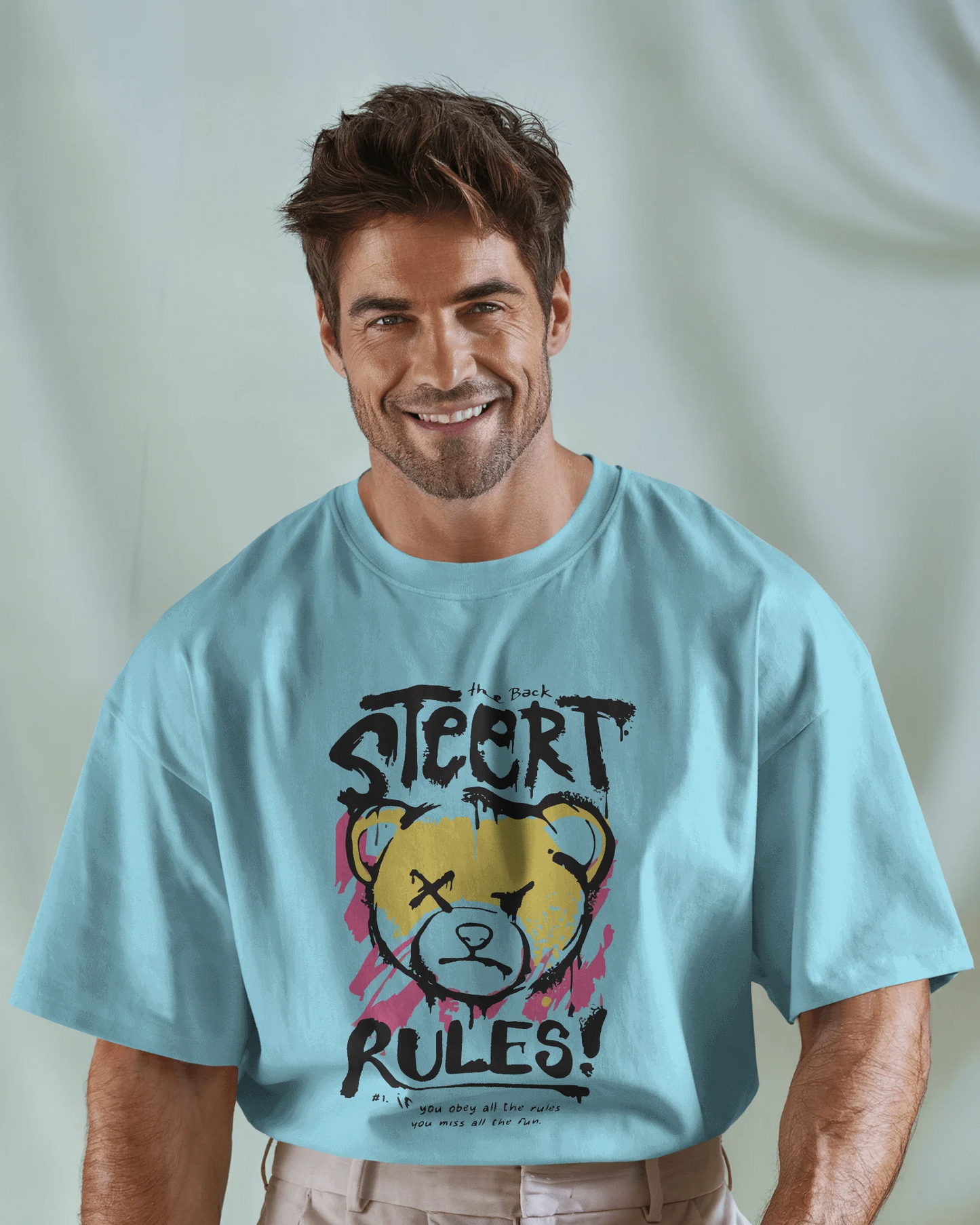 Street Rules | Men Oversized T-Shirt