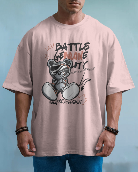 Battle Genuine | Men Oversized Classic T-Shirt