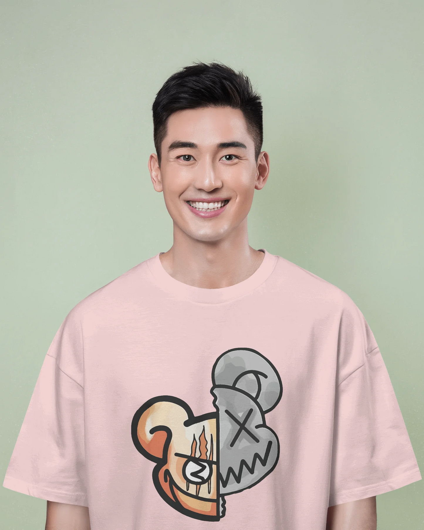 Scar face | Man Oversized T-Shirt