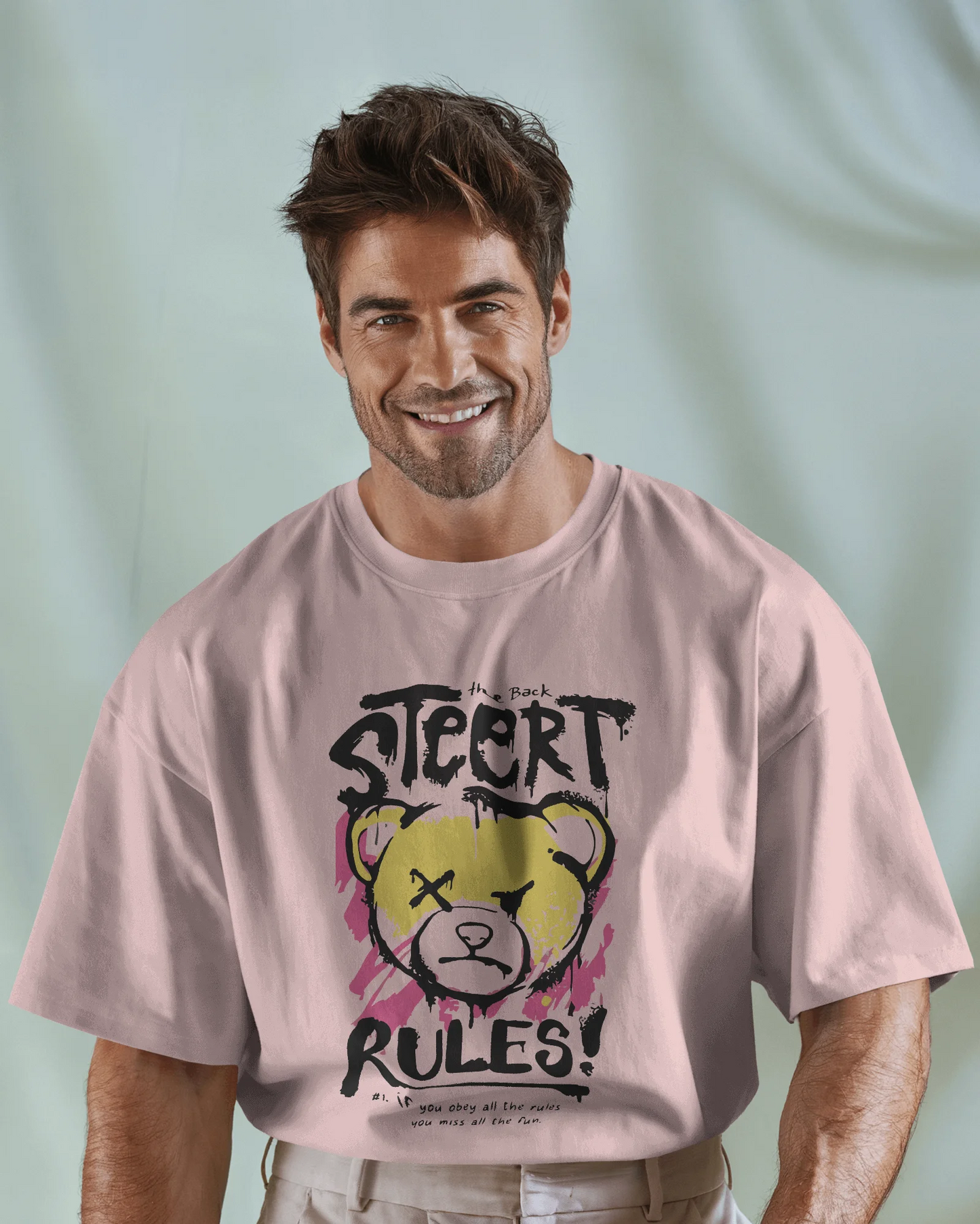 Street Rules | Men Oversized T-Shirt