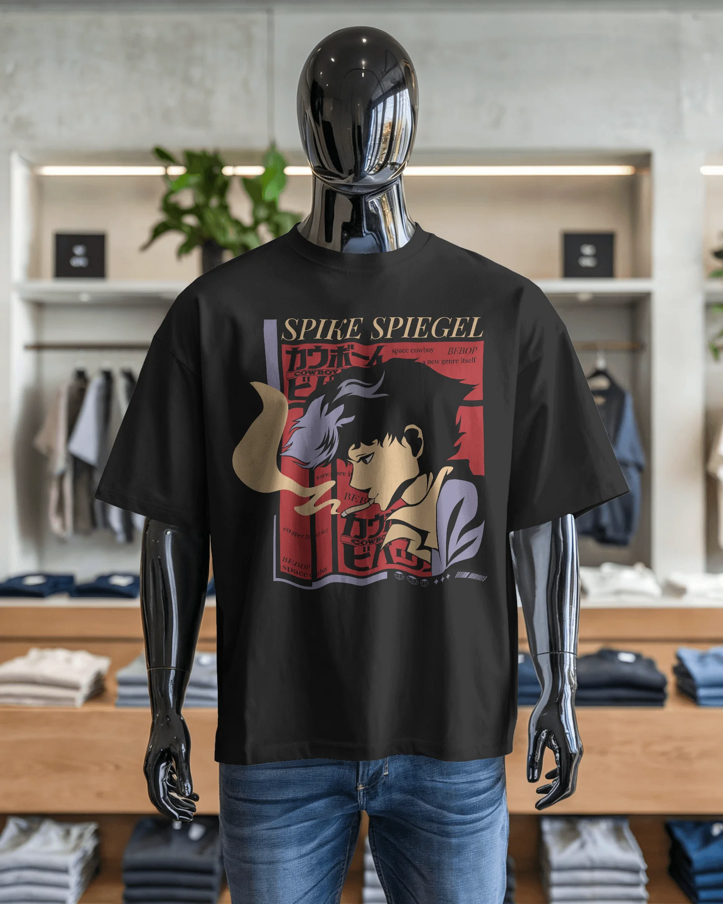 Spike Spiegel | Men Oversized T-Shirt