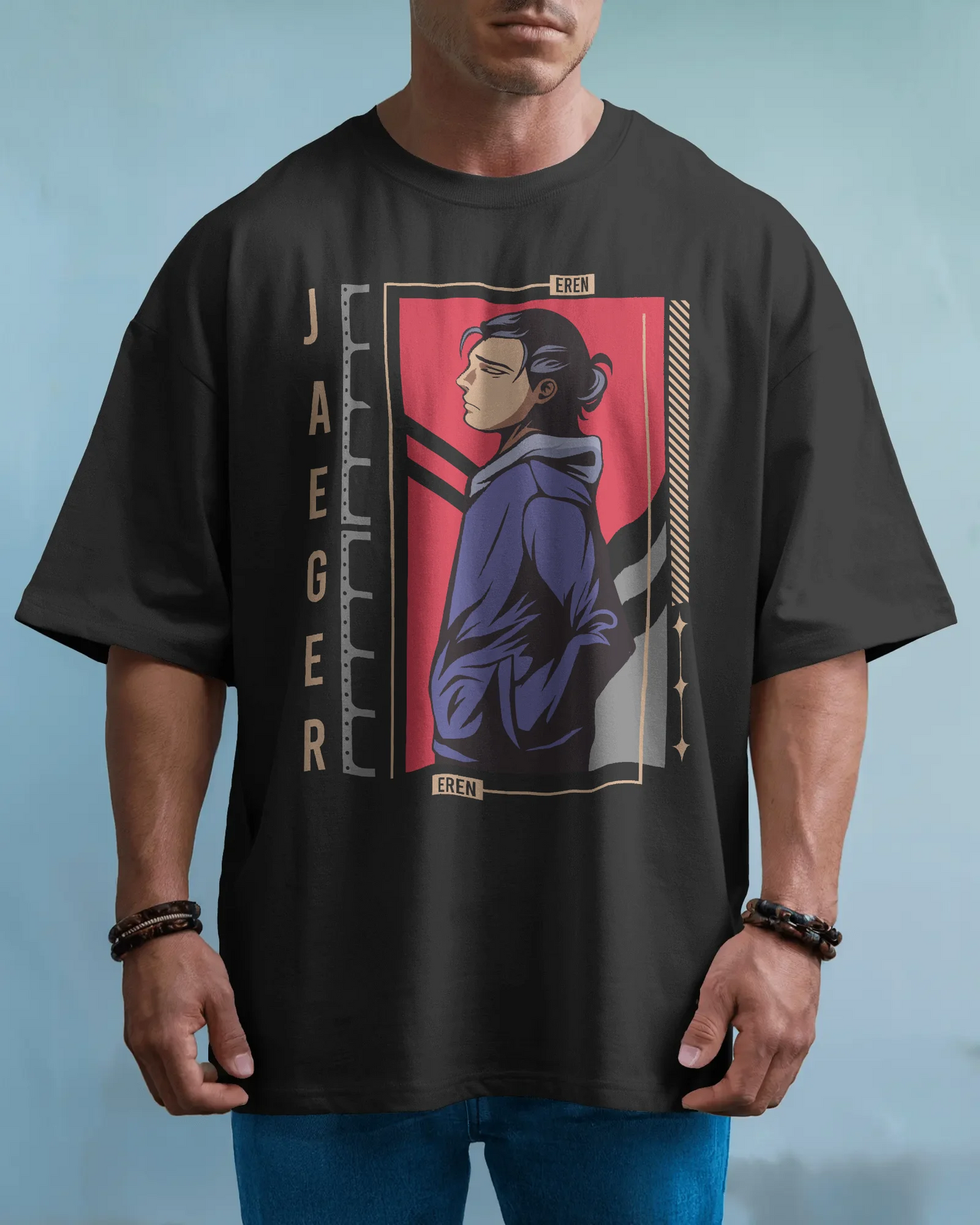 Jaeger | Men Oversized T-Shirt