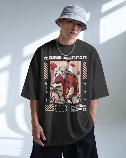 Kame Sennin | Men Oversized T-Shirt