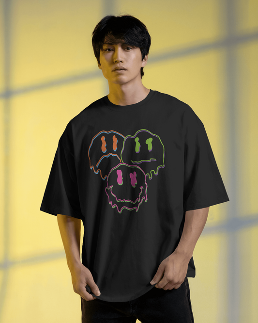 Facial Expression | Men Oversized T-Shirt
