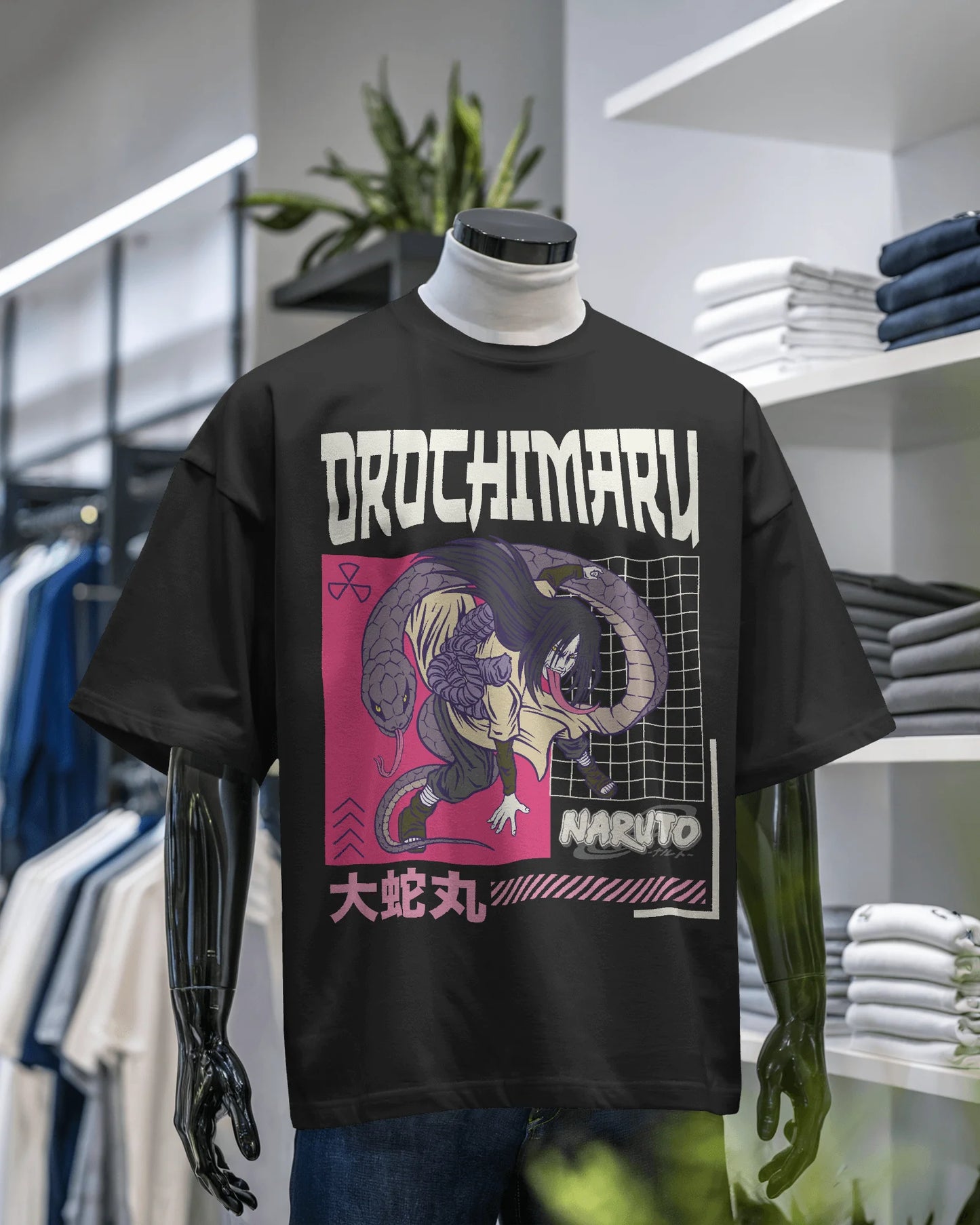 Orochimaru | Men Oversized T-Shirt