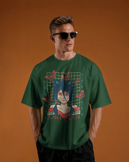 Japanese Streetwear Inariokami | Men Oversized T-Shirt