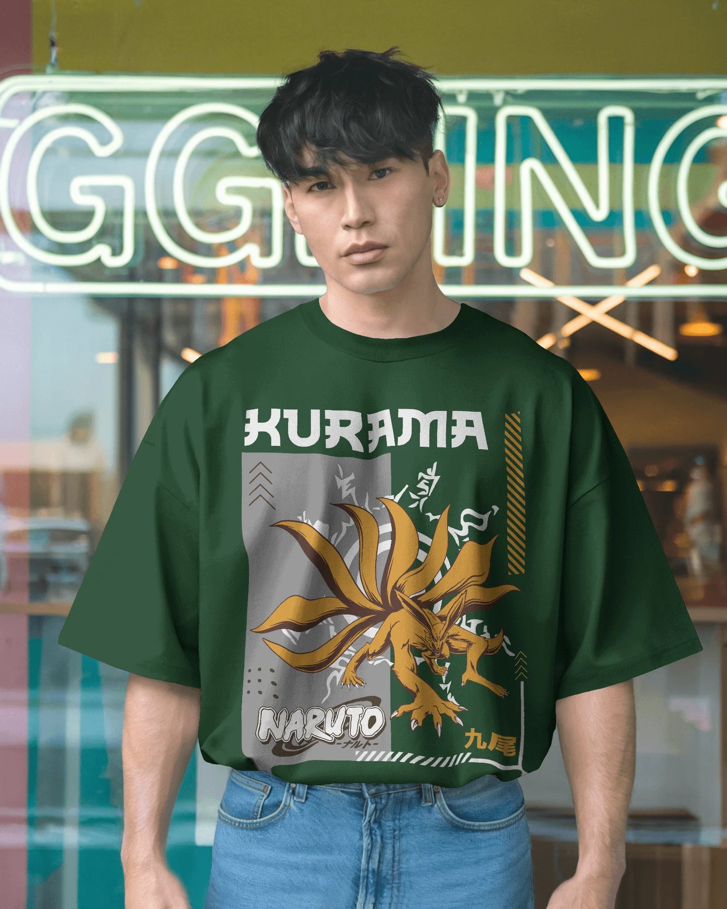 Kurama | Men Oversized T-Shirt