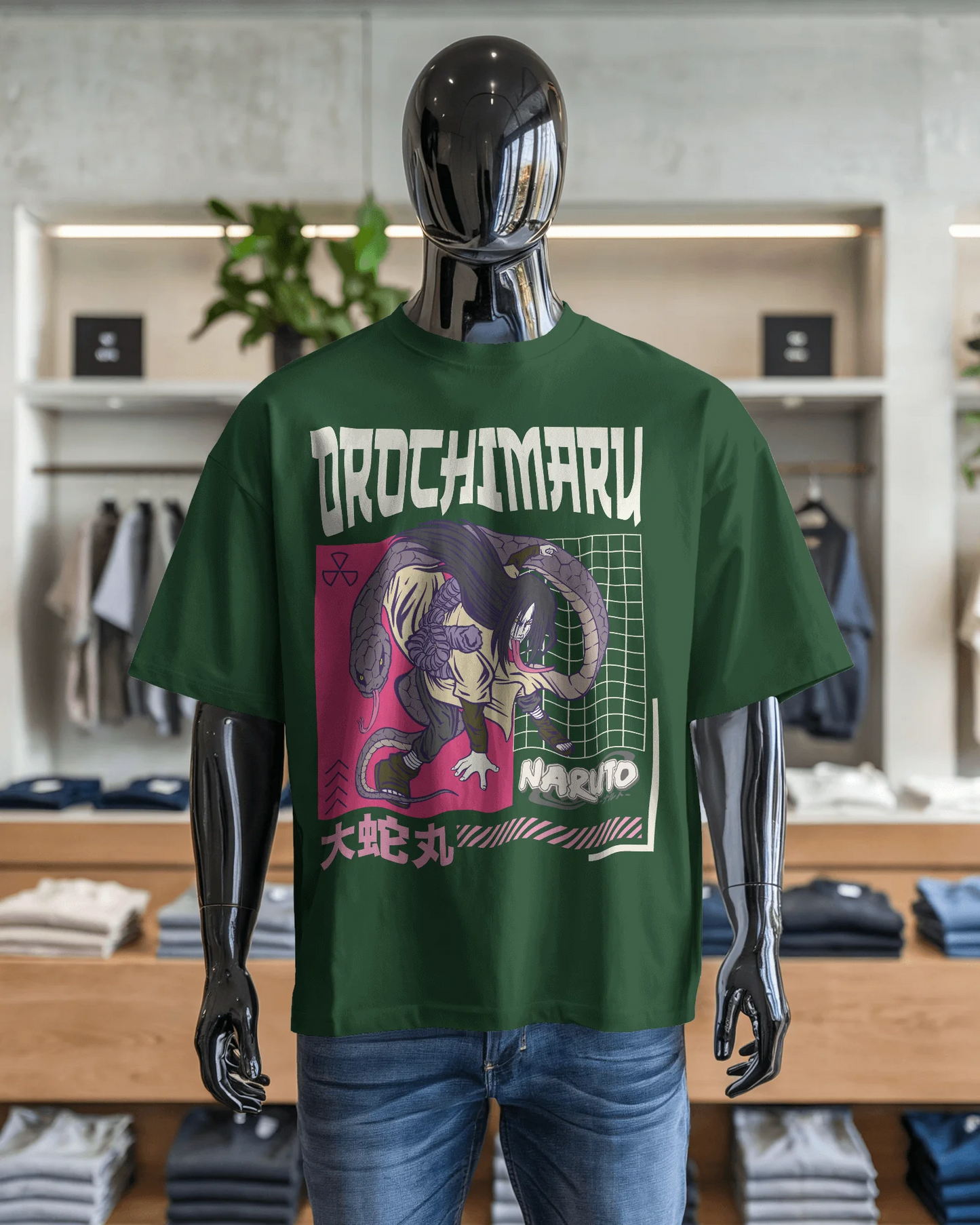 Orochimaru | Men Oversized T-Shirt