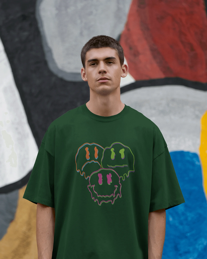 Facial Expression | Men Oversized T-Shirt