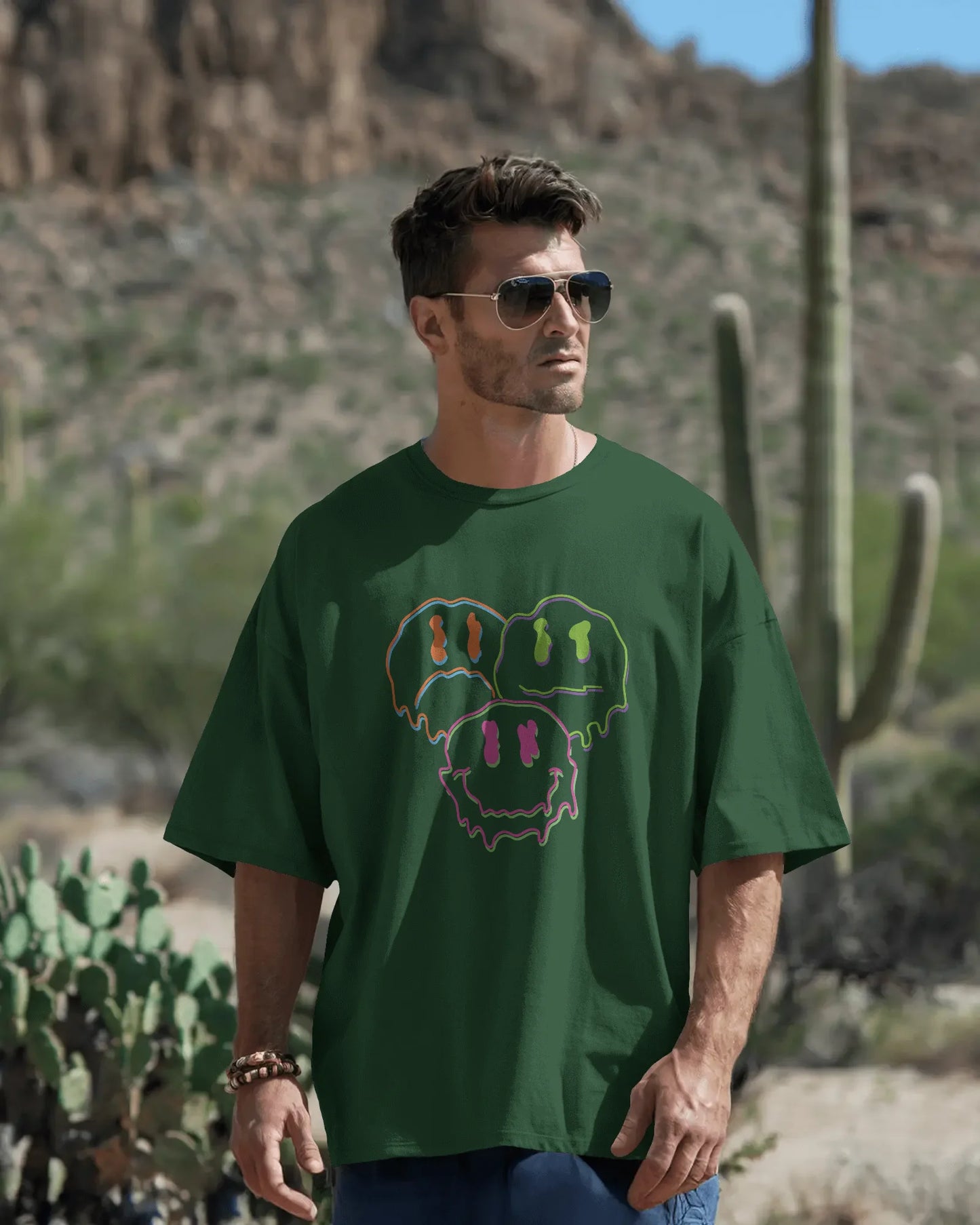 Facial Expression | Men Oversized T-Shirt