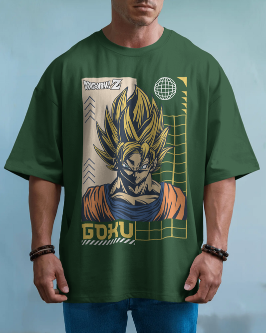 Goku | Men Oversized T-Shirt