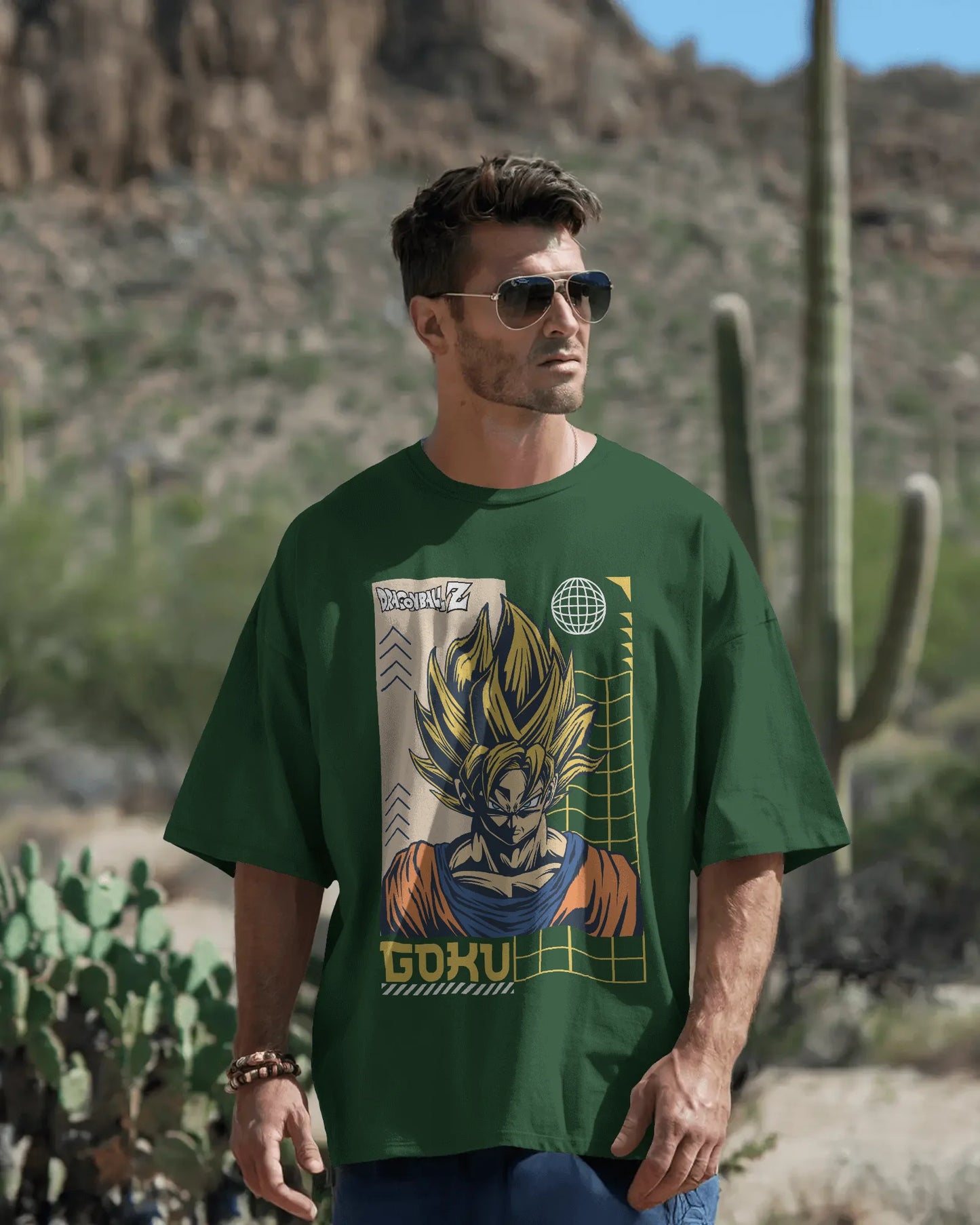 Goku | Men Oversized T-Shirt