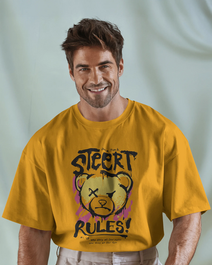 Street Rules | Men Oversized T-Shirt