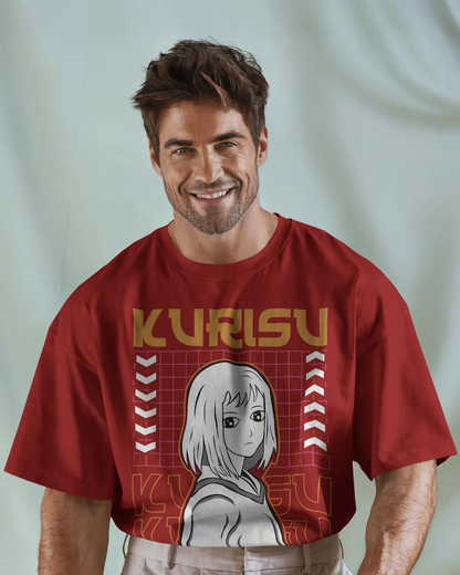 Kurisu | Men Oversized T-Shirt