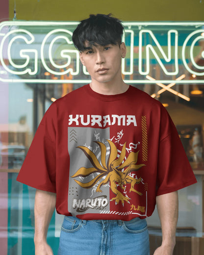 Kurama | Men Oversized T-Shirt