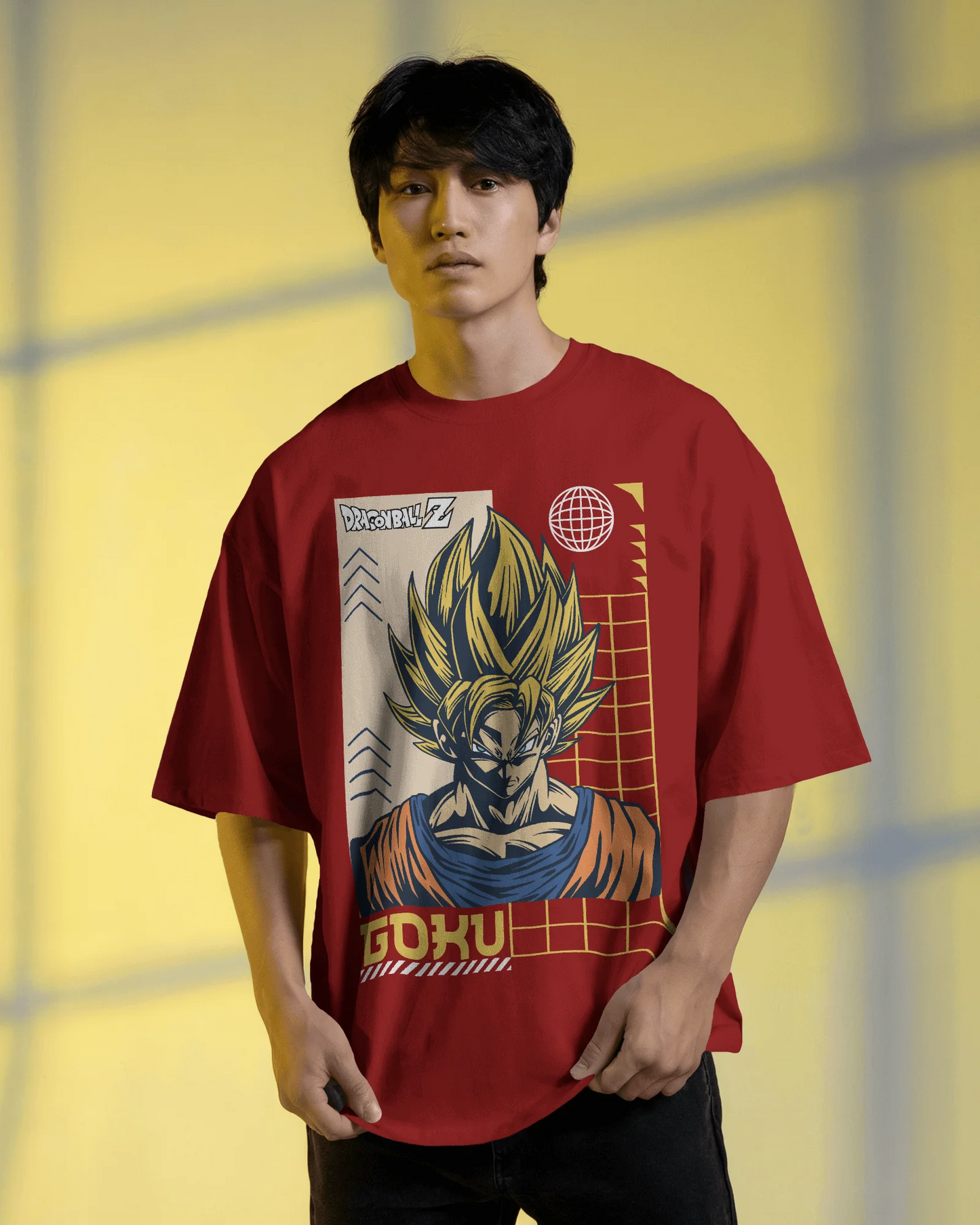 Goku | Men Oversized T-Shirt