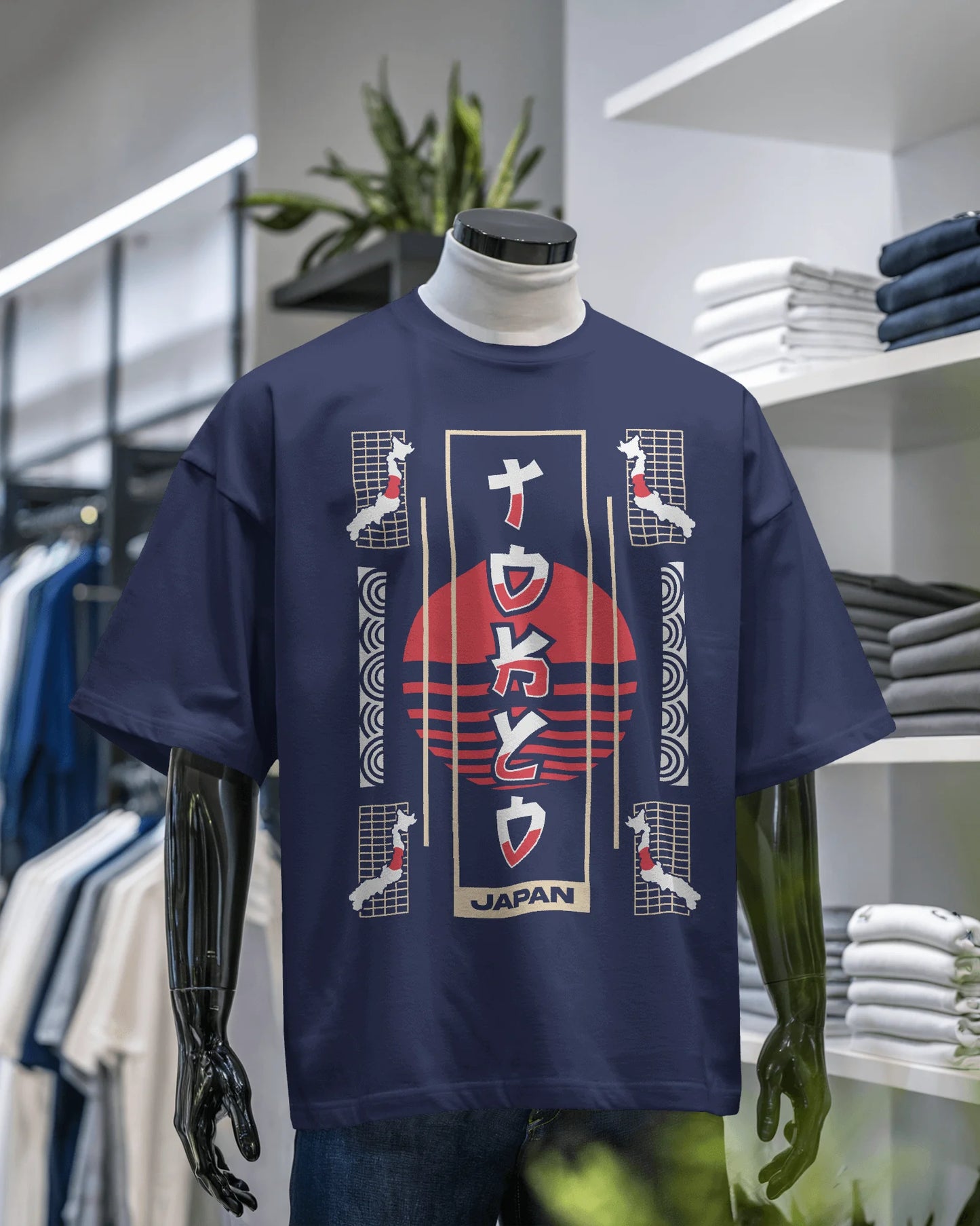 Japanese Streetwear Tokyo Japan | Men Oversized T-Shirt
