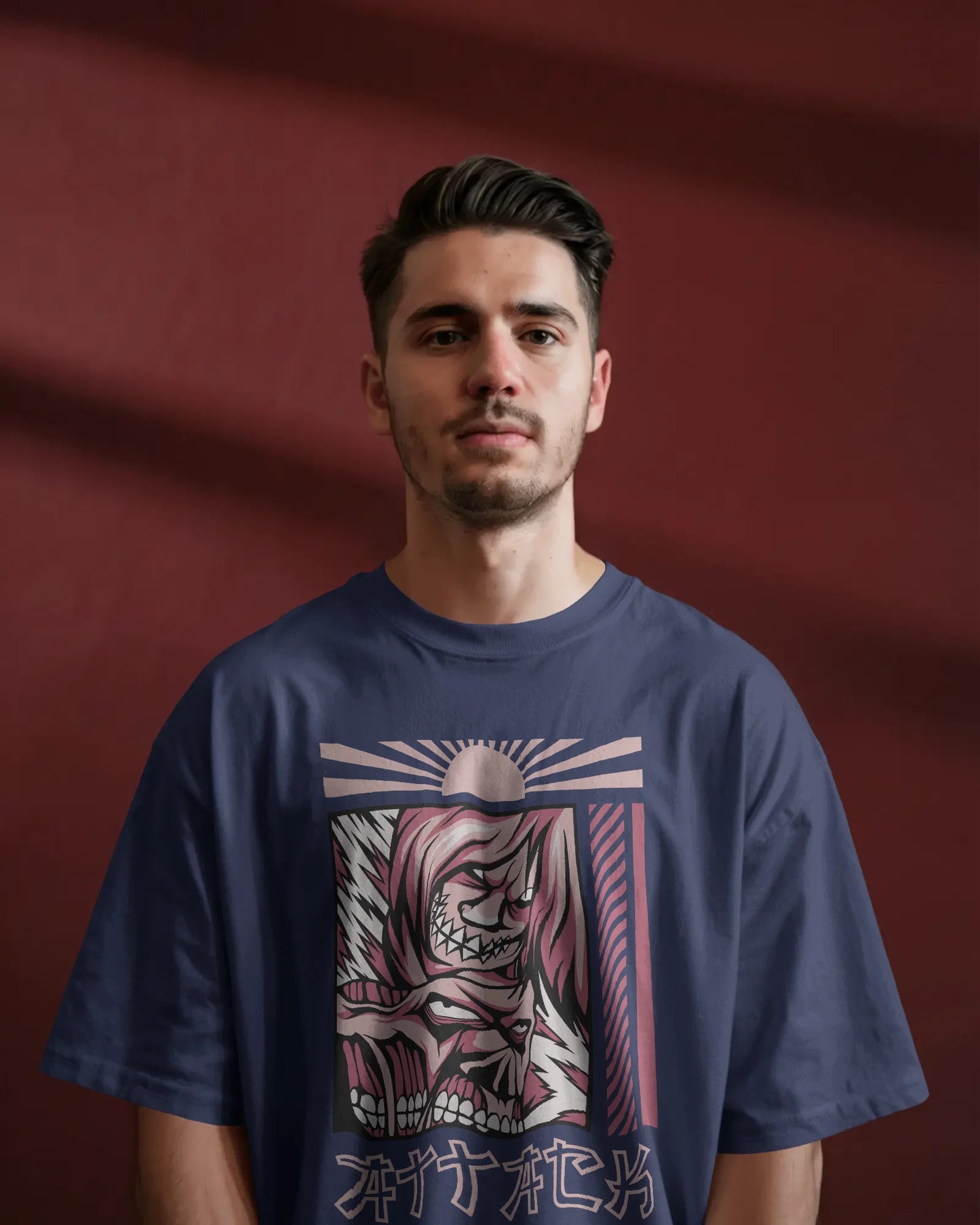 Attack Of Titan | Men Oversized T-Shirt