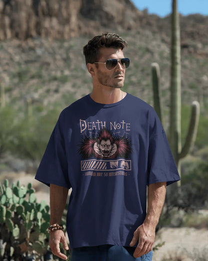 Death Note | Men Oversized T-Shirt