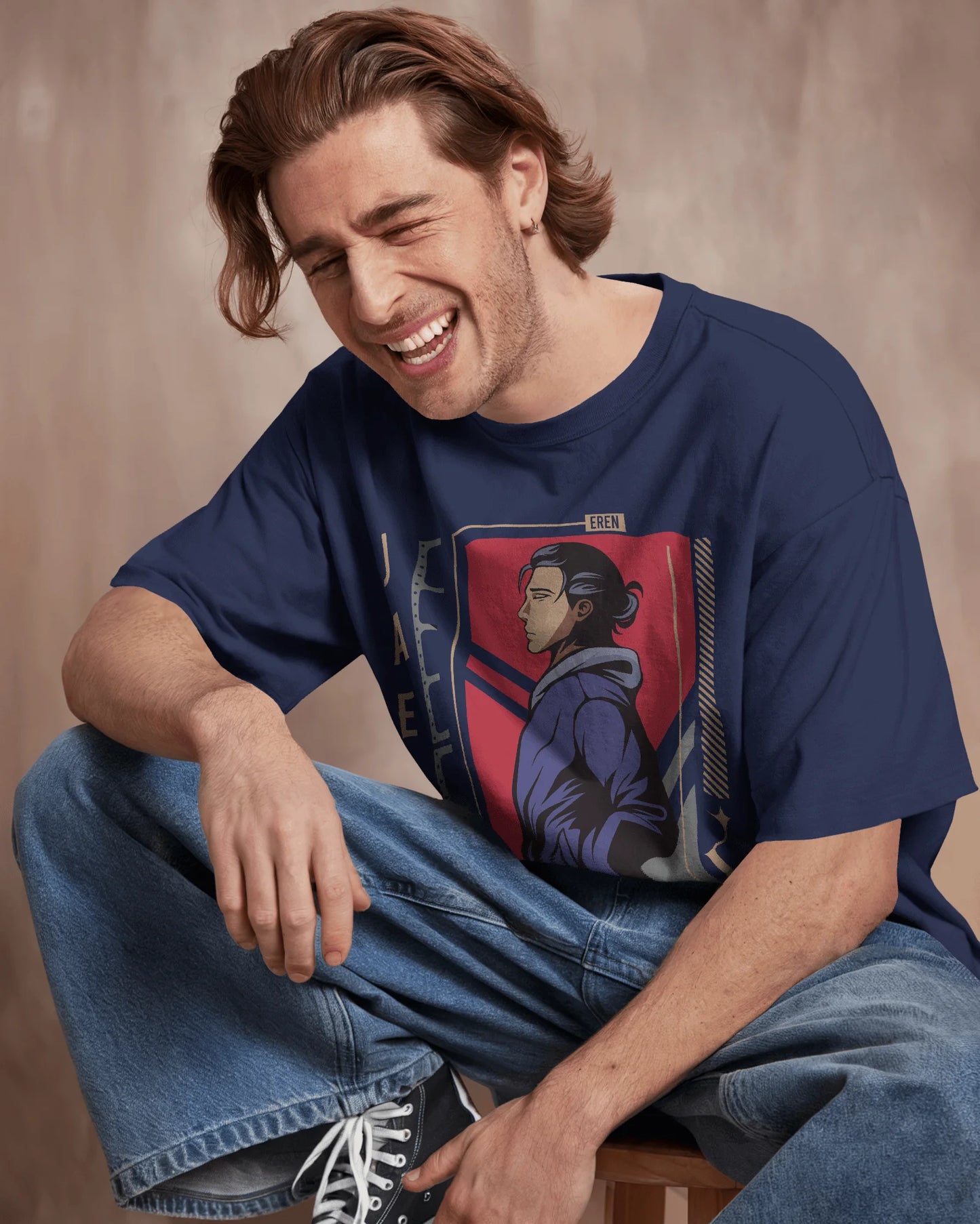 Jaeger | Men Oversized T-Shirt