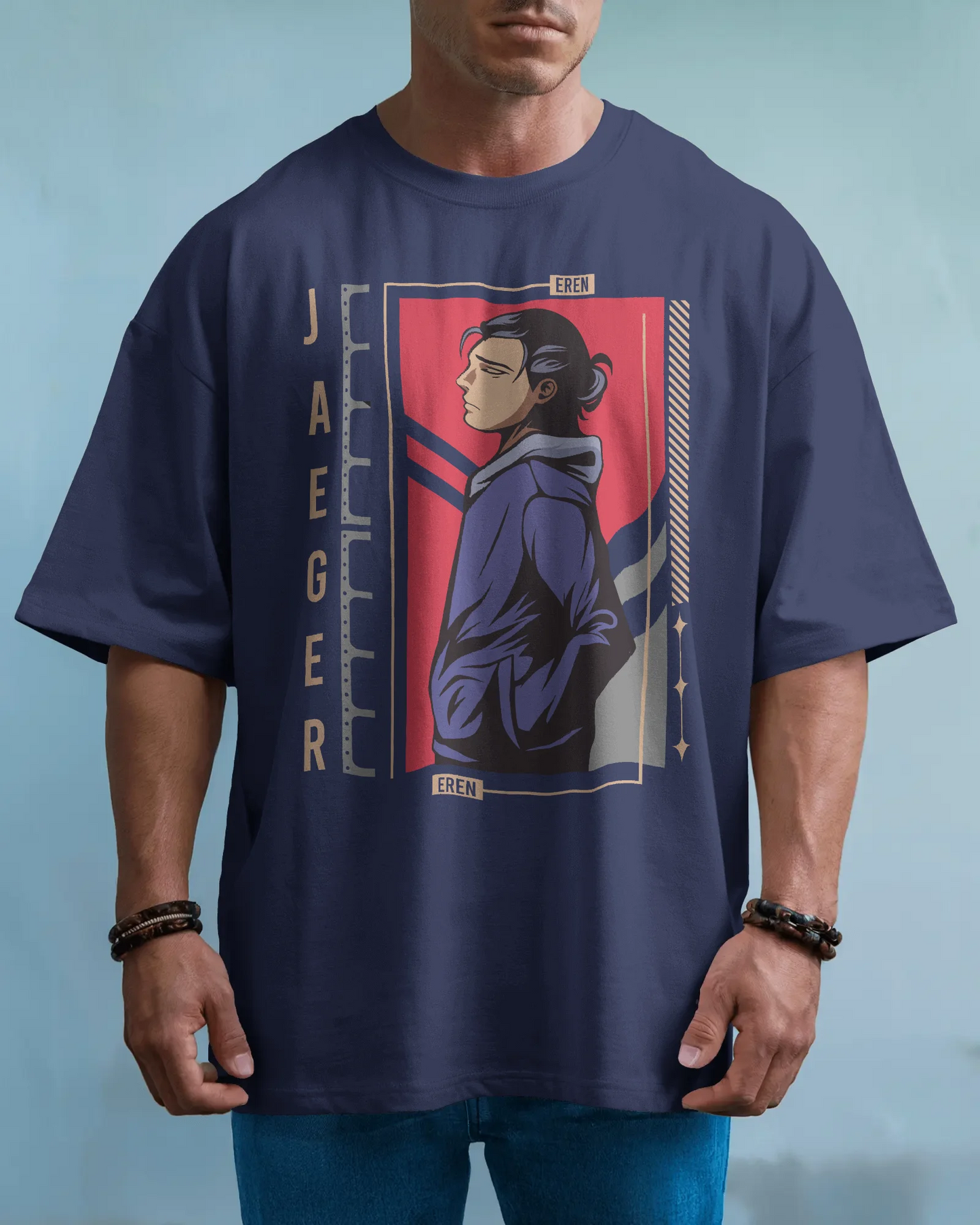 Jaeger | Men Oversized T-Shirt